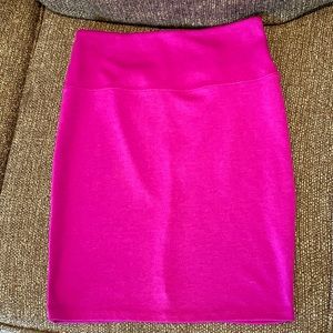 Xhiliaration- size Small - bodycon skirt - hot pink